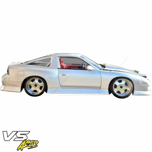 VSaero FRP BSPO Blister Wide Body Side Skirts for Nissan 240SX 1989-1994 > 2/3dr - Image 3