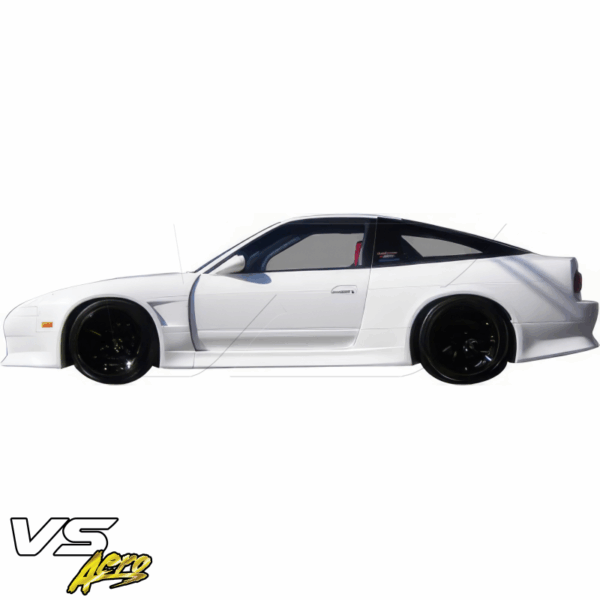 VSaero FRP VERT RIG Wide Body Side Skirts for Nissan 240SX 1989-1994 > 3dr - Image 4