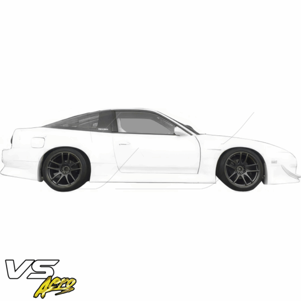 VSaero FRP VERT RIG Wide Body Side Skirts for Nissan 240SX 1989-1994 > 3dr - Image 16