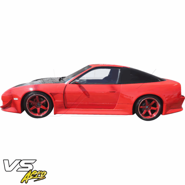 VSaero FRP VERT RIG Wide Body Side Skirts for Nissan 240SX 1989-1994 > 3dr - Image 25