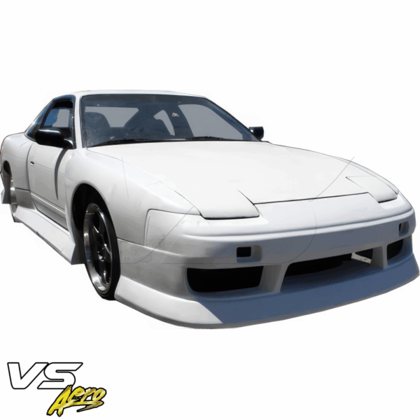 VSaero FRP BSPO Blister Wide Body Front Bumper for Nissan 240SX 1989-1994 > 2/3dr - Image 2