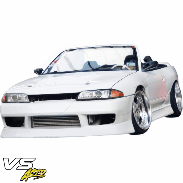 VSaero FRP MSPO R32 Wide Body 30mm Conversion Fenders (front) for Nissan 240SX 1989-1994 > 2/3dr - Image 2
