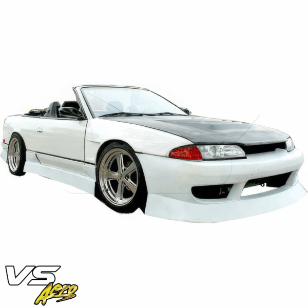 VSaero FRP MSPO R32 Wide Body 30mm Conversion Fenders (front) for Nissan 240SX 1989-1994 > 2/3dr - Image 3