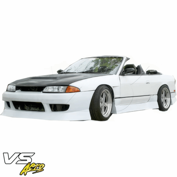 VSaero FRP MSPO R32 Wide Body 30mm Conversion Fenders (front) for Nissan 240SX 1989-1994 > 2/3dr - Image 4