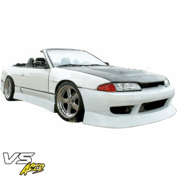 VSaero FRP MSPO R32 Wide Body 30mm Conversion Fenders (front) for Nissan 240SX 1989-1994 > 2/3dr - Image 9