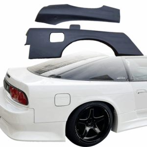 VSaero FRP VERT RIG Wide Body Fenders (rear) 35mm for Nissan 240SX 1989-1994 > 3dr