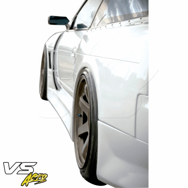 VSaero FRP VERT RIG Wide Body Fenders (rear) 35mm for Nissan 240SX 1989-1994 > 3dr - Image 7