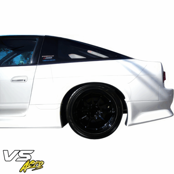 VSaero FRP VERT RIG Wide Body Fenders (rear) 35mm for Nissan 240SX 1989-1994 > 3dr - Image 10