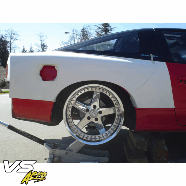 VSaero FRP BSPO Blister Wide Body 70mm Fenders (rear) for Nissan 240SX 1989-1994 > 3dr Hatch - Image 6