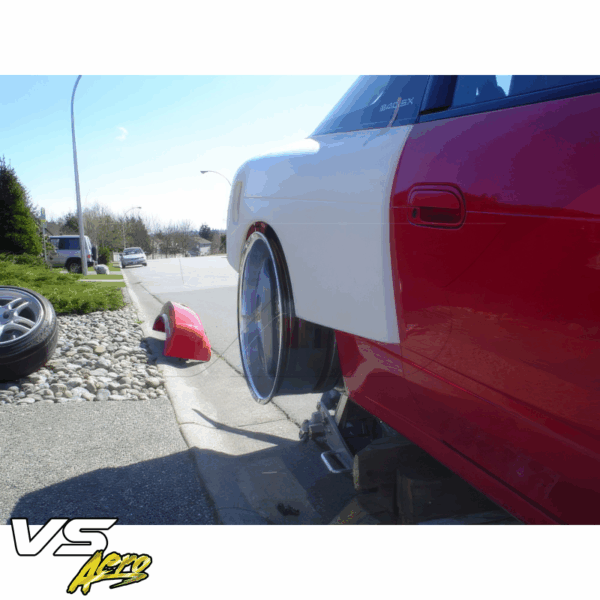 VSaero FRP BSPO Blister Wide Body 70mm Fenders (rear) for Nissan 240SX 1989-1994 > 3dr Hatch - Image 8