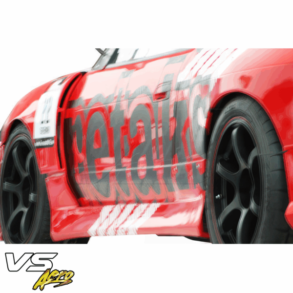 VSaero FRP YANA S13.5 Conversion Fenders (front) for Nissan 240SX 1989-1994 - Image 3