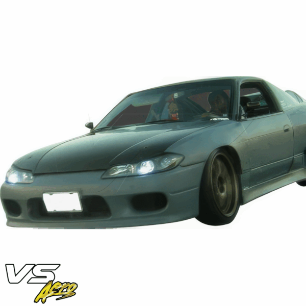 VSaero FRP YANA S13.5 Conversion Fenders (front) for Nissan 240SX 1989-1994 - Image 6