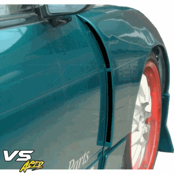 VSaero FRP YANA S13.5 Conversion Fenders (front) for Nissan 240SX 1989-1994 - Image 11