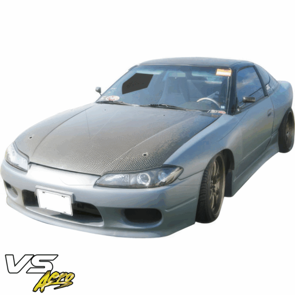 VSaero FRP YANA S13.5 Conversion Fenders (front) for Nissan 240SX 1989-1994 - Image 13