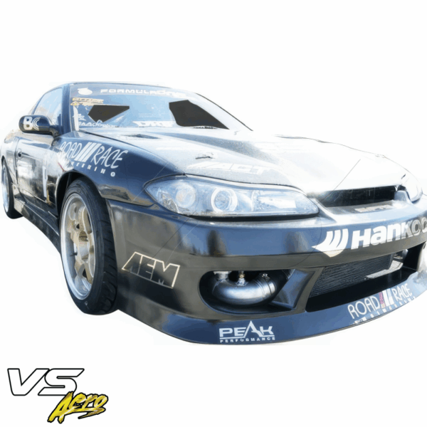 VSaero FRP YANA S13.5 Conversion Fenders (front) for Nissan 240SX 1989-1994 - Image 20