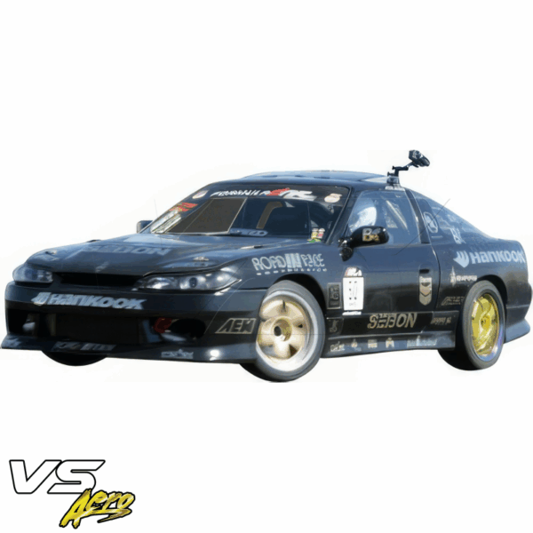VSaero FRP YANA S13.5 Conversion Fenders (front) for Nissan 240SX 1989-1994 - Image 23