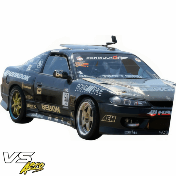 VSaero FRP YANA S13.5 Conversion Fenders (front) for Nissan 240SX 1989-1994 - Image 25