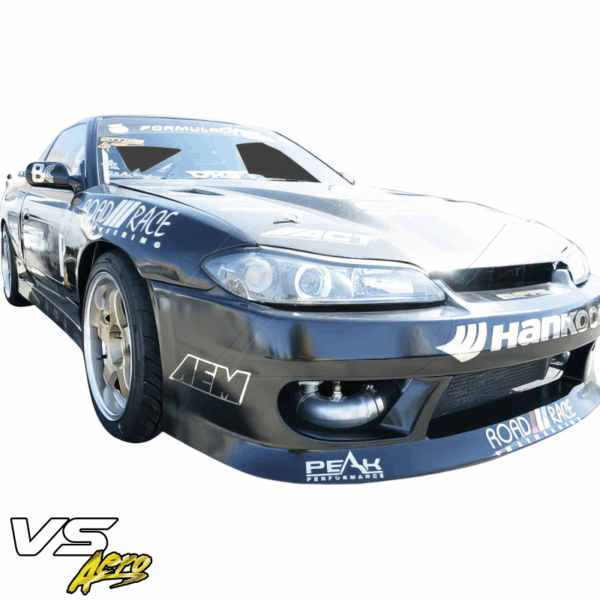 VSaero FRP YANA S13.5 Conversion Fenders (front) for Nissan 240SX 1989-1994 - Image 35
