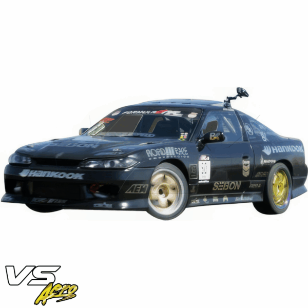 VSaero FRP YANA S13.5 Conversion Fenders (front) for Nissan 240SX 1989-1994 - Image 40