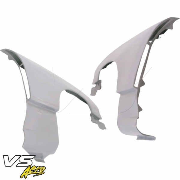 VSaero FRP YANA S13.5 Conversion Fenders (front) for Nissan 240SX 1989-1994 - Image 44