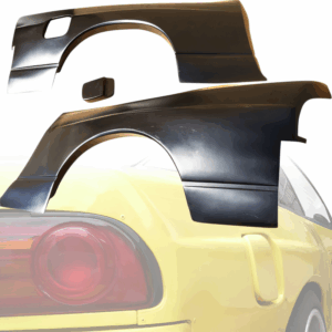 VSaero FRP ORI Pull Wide Body Fenders (rear) 50mm for Nissan 240SX 1989-1994 > 3dr Hatch