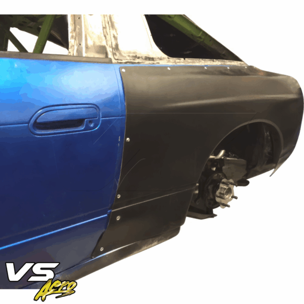 VSaero FRP ORI Pull Wide Body Fenders (rear) 50mm for Nissan 240SX 1989-1994 > 3dr Hatch - Image 4