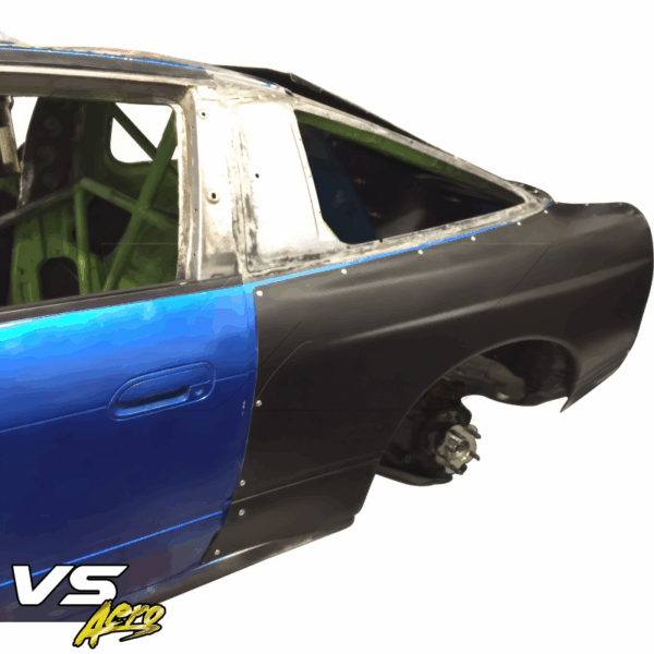 VSaero FRP ORI Pull Wide Body Fenders (rear) 50mm for Nissan 240SX 1989-1994 > 3dr Hatch - Image 5