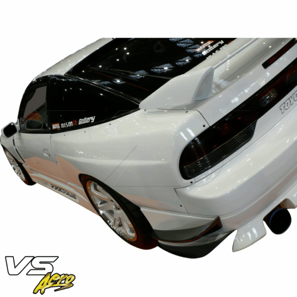 VSaero FRP ORI Pull Wide Body Fenders (rear) 50mm for Nissan 240SX 1989-1994 > 3dr Hatch - Image 8