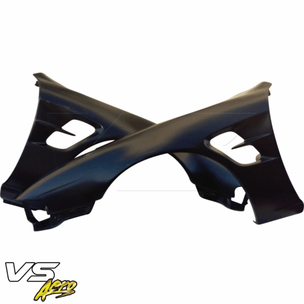 VSaero FRP SMAD Wide Body Fenders (front) 30mm for Nissan 240SX (S14) 1995-1996 - Image 16