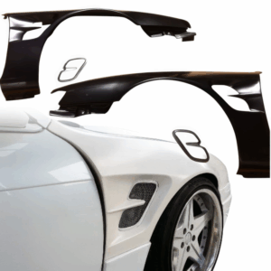 VSaero FRP SMAD Wide Body Fenders (front) 30mm for Nissan 240SX (S14) 1997-1998