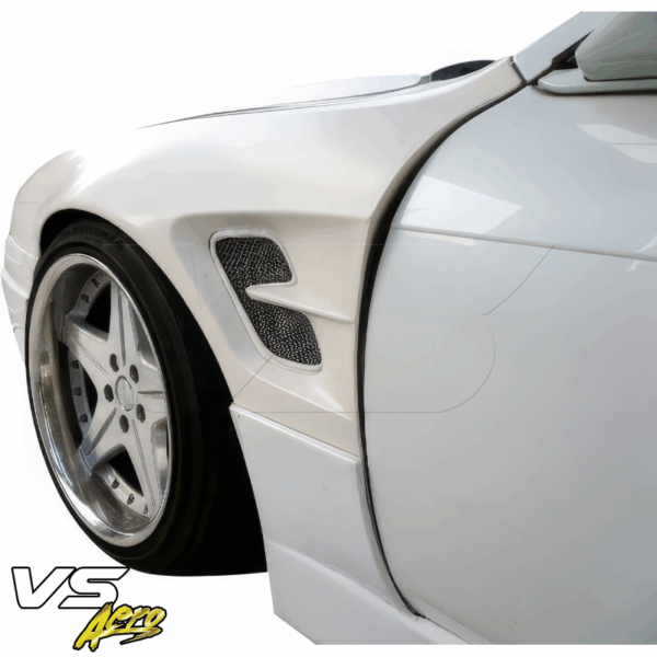 VSaero FRP SMAD Wide Body Fenders (front) 30mm for Nissan 240SX (S14) 1997-1998 - Image 3