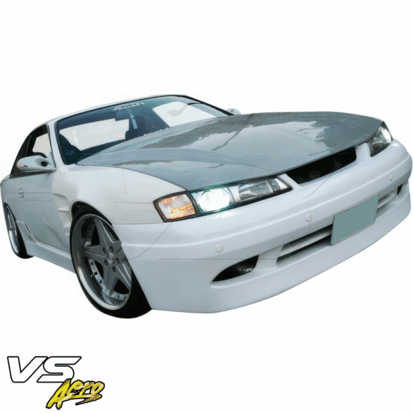 VSaero FRP SMAD Wide Body Fenders (front) 30mm for Nissan 240SX (S14) 1997-1998 - Image 7