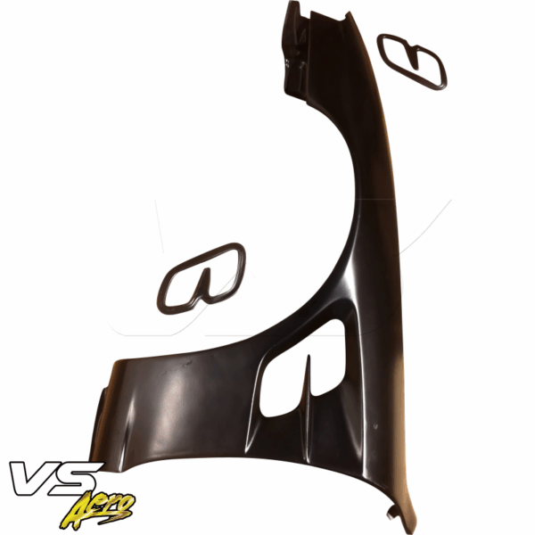 VSaero FRP SMAD Wide Body Fenders (front) 30mm for Nissan 240SX (S14) 1997-1998 - Image 14
