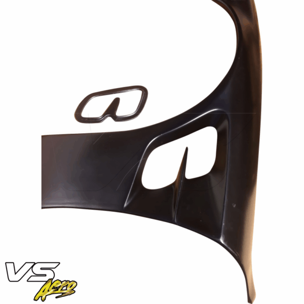 VSaero FRP SMAD Wide Body Fenders (front) 30mm for Nissan 240SX (S14) 1997-1998 - Image 15