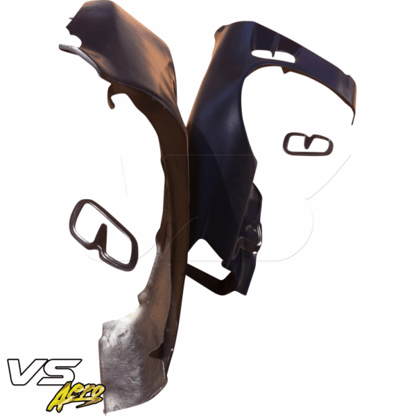 VSaero FRP SMAD Wide Body Fenders (front) 30mm for Nissan 240SX (S14) 1997-1998 - Image 18