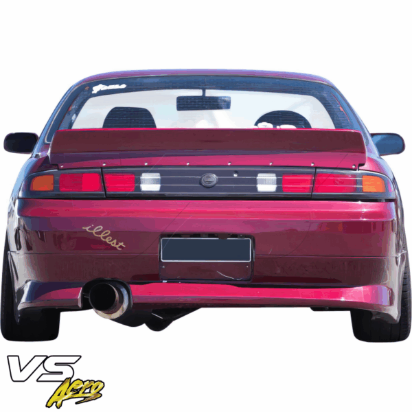 VSaero FRP TKYO v1 Trunk Spoiler Wing for Nissan 240SX (S14) 1995-1998 - Image 9