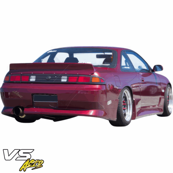 VSaero FRP TKYO v1 Trunk Spoiler Wing for Nissan 240SX (S14) 1995-1998 - Image 12