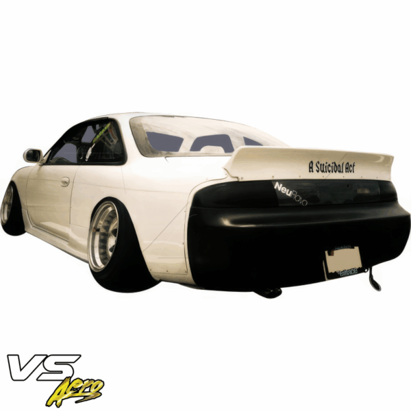 VSaero FRP TKYO v1 Trunk Spoiler Wing for Nissan 240SX (S14) 1995-1998 - Image 15