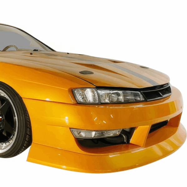 VSaero FRP BSPO Blister Wide Body Front Bumper for Nissan 240SX (S14) 1997-1998 - Image 8