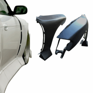 VSaero FRP BSPO Blister Wide Body Fenders (front) for Nissan 240SX (S14) 1997-1998
