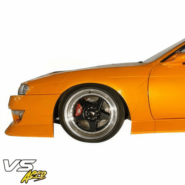 VSaero FRP BSPO Blister Wide Body Fenders (front) for Nissan 240SX (S14) 1997-1998 - Image 16