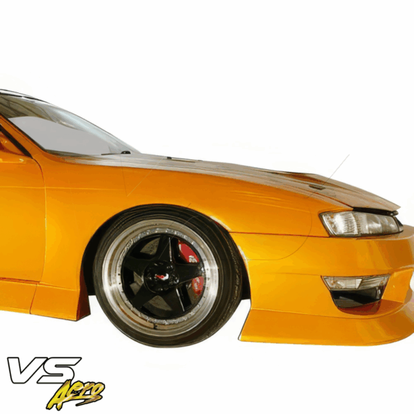 VSaero FRP BSPO Blister Wide Body Fenders (front) for Nissan 240SX (S14) 1997-1998 - Image 17