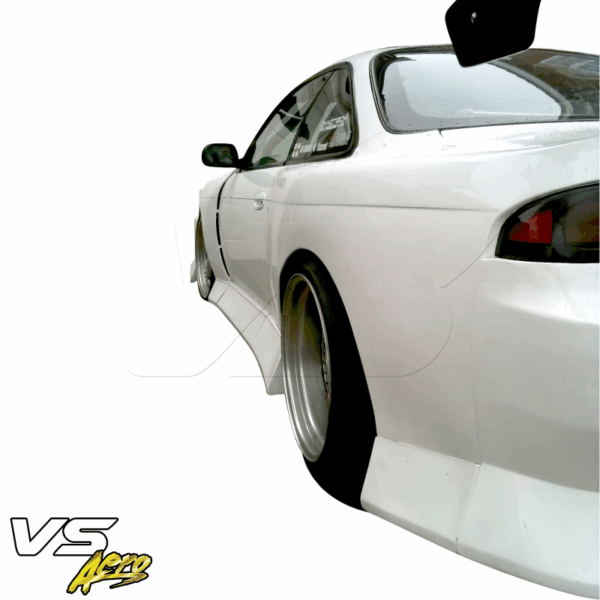VSaero FRP BSPO Blister Wide Body Side Skirts 4pc for Nissan 240SX (S14) 1995-1998 - Image 7