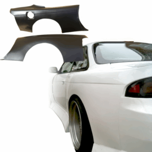VSaero FRP BSPO Blister Wide Body Fenders (rear) for Nissan 240SX (S14) 1995-1998