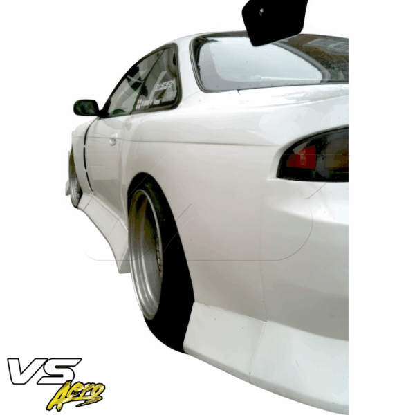 VSaero FRP BSPO Blister Wide Body Fenders (rear) for Nissan 240SX (S14) 1995-1998 - Image 4