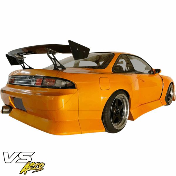 VSaero FRP BSPO Blister Wide Body Fenders (rear) for Nissan 240SX (S14) 1995-1998 - Image 6