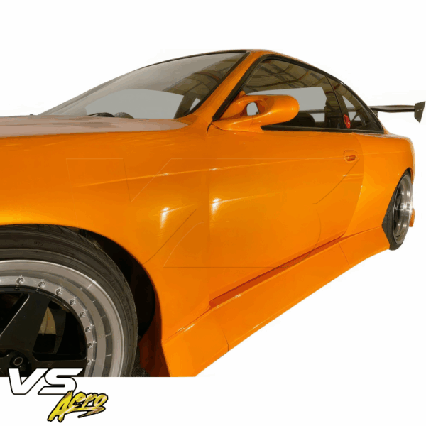 VSaero FRP BSPO Blister Wide Body Fenders (rear) for Nissan 240SX (S14) 1995-1998 - Image 12
