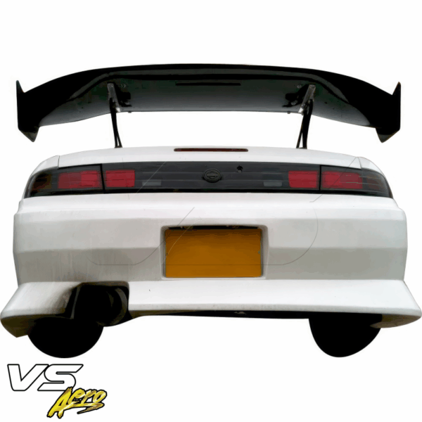 VSaero FRP BSPO Blister Wide Body Rear Bumper 3pc for Nissan 240SX (S14) 1995-1998 - Image 4