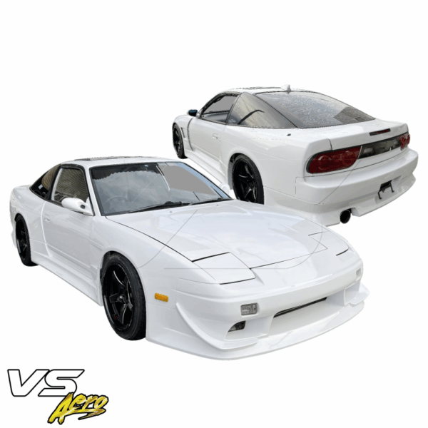 VSaero FRP VERT RIG Wide Body Kit 8pc for Nissan 240SX 1989-1994 > 3dr - Image 2