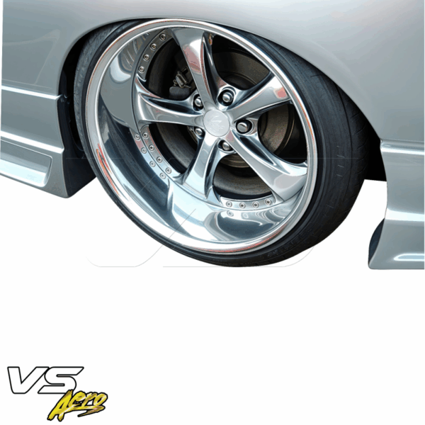 VSaero FRP GCOR Side Skirts for Nissan 240SX 1989-1994 > 2/3dr - Image 3